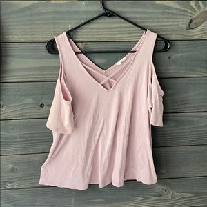 Sienna sky off the shoulder top!